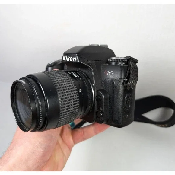 Nikon N80 35mm Film Camera AS-IS UNTESTED Body & Lens - Picture 2 of 13